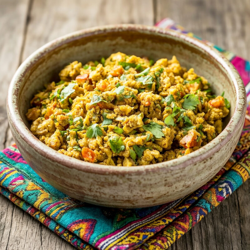 Скрэмбл по-индийски (Anda Bhurji)