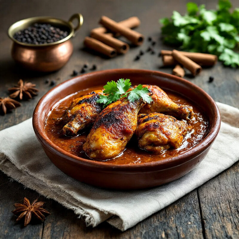 Курица Четтинад (Chicken Chettinad)