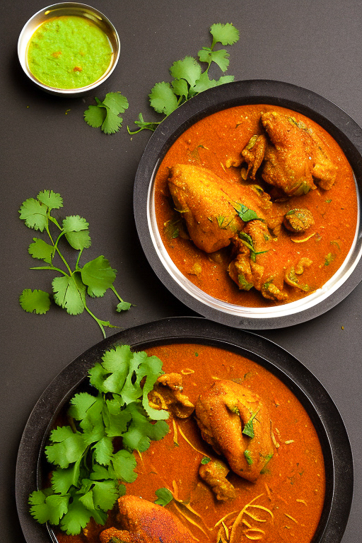 Курица Четтинад (Chicken Chettinad)