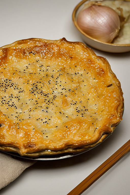 Луковый пирог