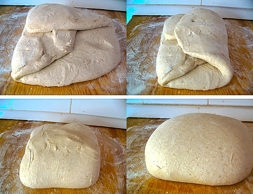 Ржаной хлеб на закваске с грецкими орехами и сушеной клюквой