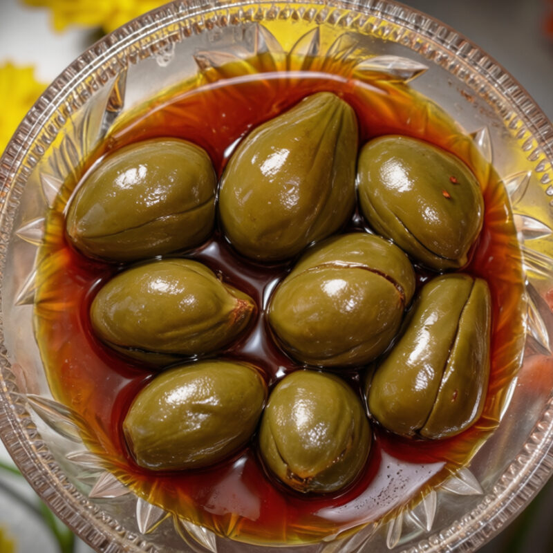 Зеленый инжир в сиропе (Dulce de higos verdes)
