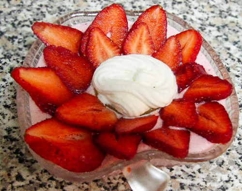 Клубничный мусс