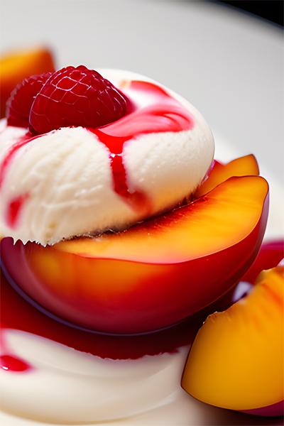 Персик Мельба (Pêche Melba)